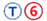 logo tram 6, tram à proximité du cabinet d'ostéopathe à châtillon